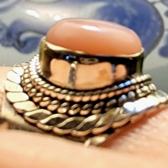 🌸 SS Pink Opal Ring - Picture 8 of 13